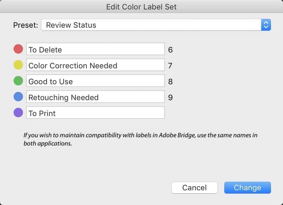 Lightroom custom color preset 3