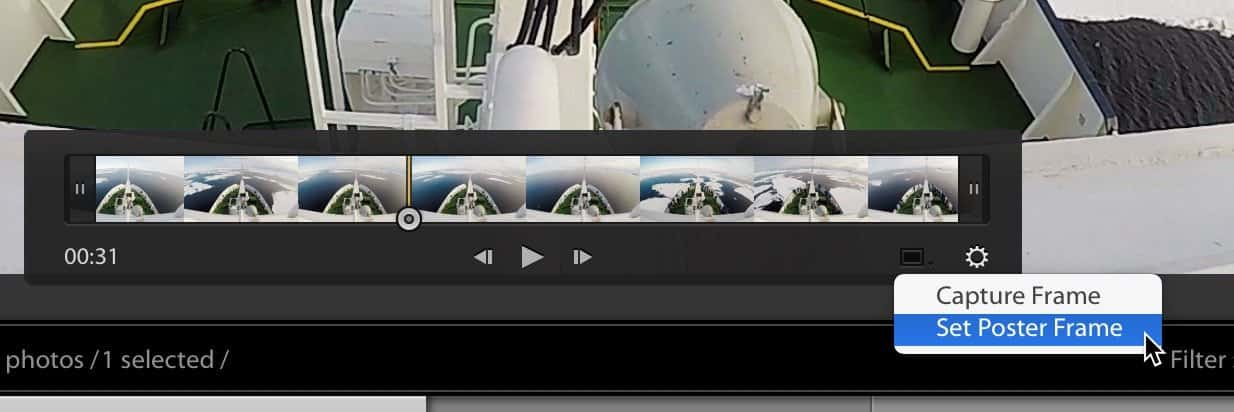 How to Change the Thumbnail Image for a Video in Lightroom