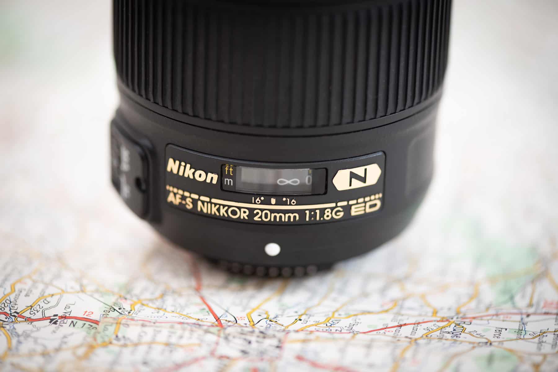 Nikon 20mm f1.8G ED Wide-Angle Prime Lens