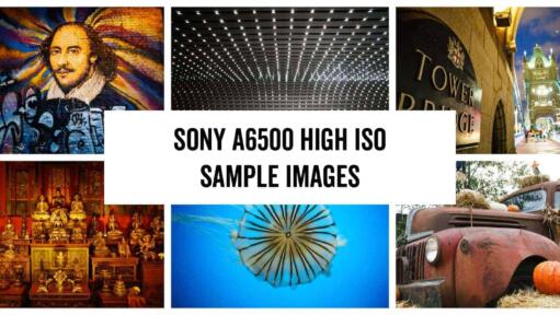 Sony a6500 High ISO sample images collage