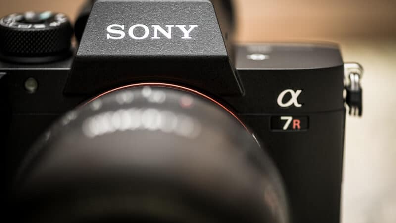Sony a7r IV Mirrorless Camera Front View