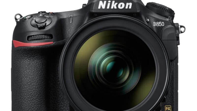Nikon D850 Product Shot - Front View