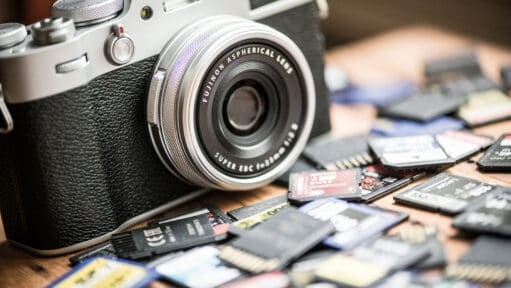 Fujifilm X100V Camera SD Memory Cards