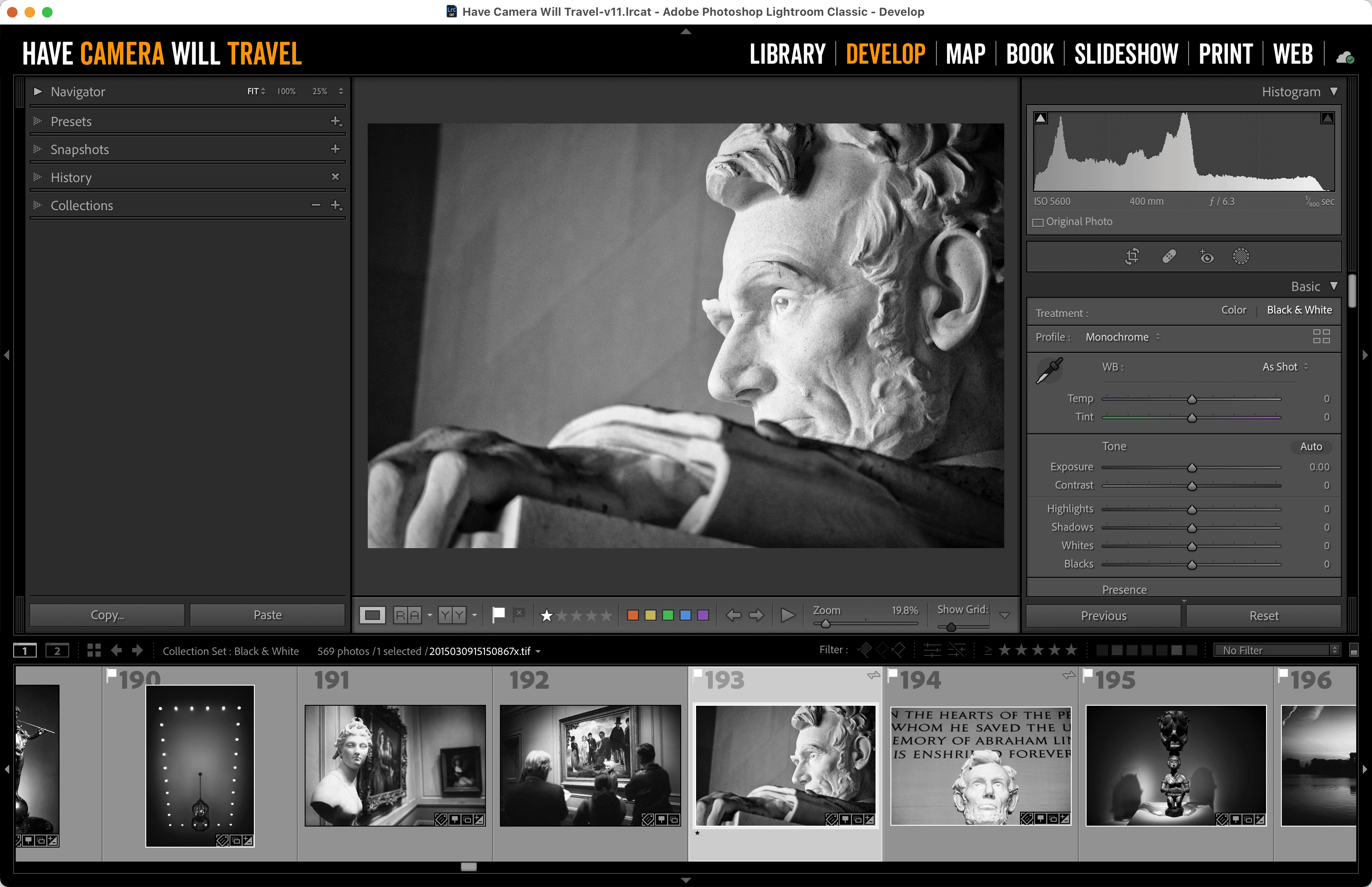 Screenshot of how to use Lightroom Classic's image rotation tools