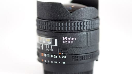 Nikon 16mm f2.8 Fisheye Lens. Photo by David Coleman - havecamerawilltravel.com