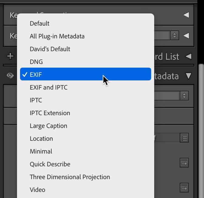 Screenshot illustration of Lightroom Classic How to Filter by Camera Serial Number