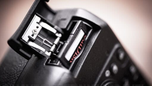 Nikon D3500 Insert SD Card. Photo by David Coleman - havecamerawilltravel.com