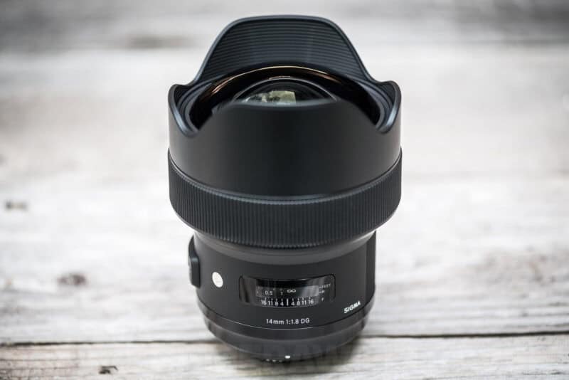 Sigma 14mm f/1.8 DG HSM Art Lens