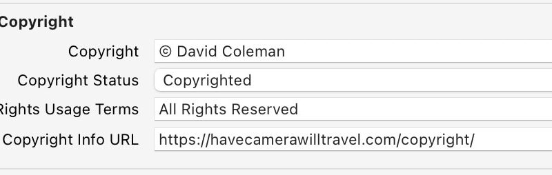 How to Add Copyright Information When Importing Photos into Lightroom