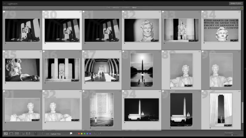 How to Invert the Selection of Photos in Lightroom Classic's Library Module