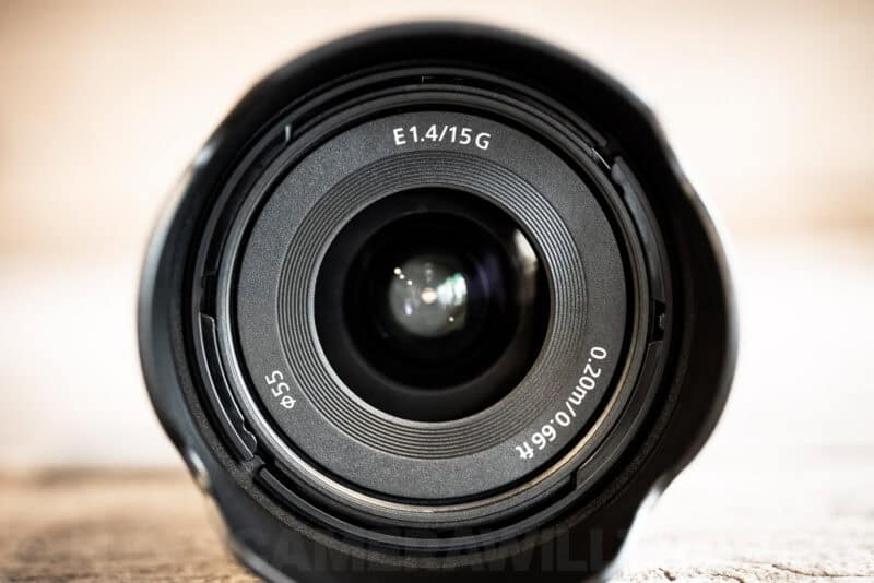 Sony E 15mm f1.4 G E-mount Prime Lens. Photo by David Coleman - havecamerawilltravel.com