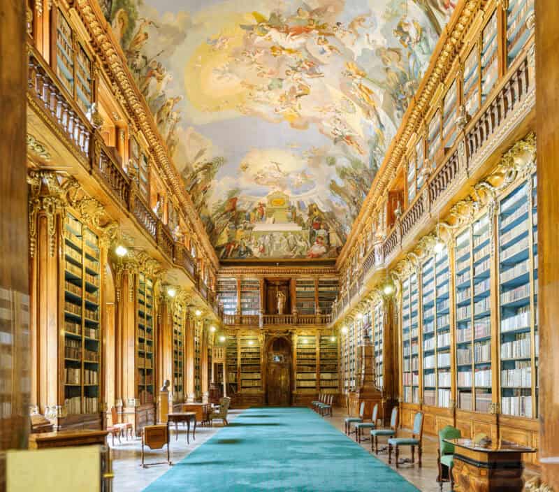 Strahov Library Prague. Photo by David Coleman - havecamerawilltravel.com