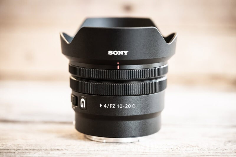 Sony E 10-20mm f/4 PZ G Wide-Angle Zoom Lens. Photo by David Coleman - havecamerawilltravel.com