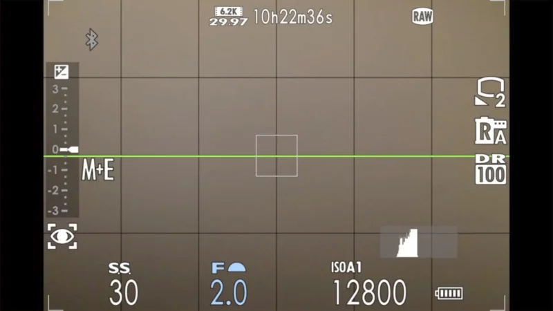 Fujifilm X100VI Large Display Header Example