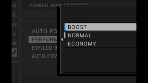 Fujifilm X100VI Boost Mode