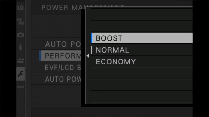 Fujifilm X100VI Boost Mode