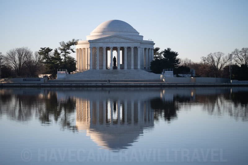 Jefferson Memorial Washington DC. Photo by David Coleman - havecamerawilltravel.com