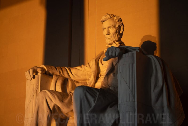 Lincoln Memorial Washington DC. Photo by David Coleman - havecamerawilltravel.com