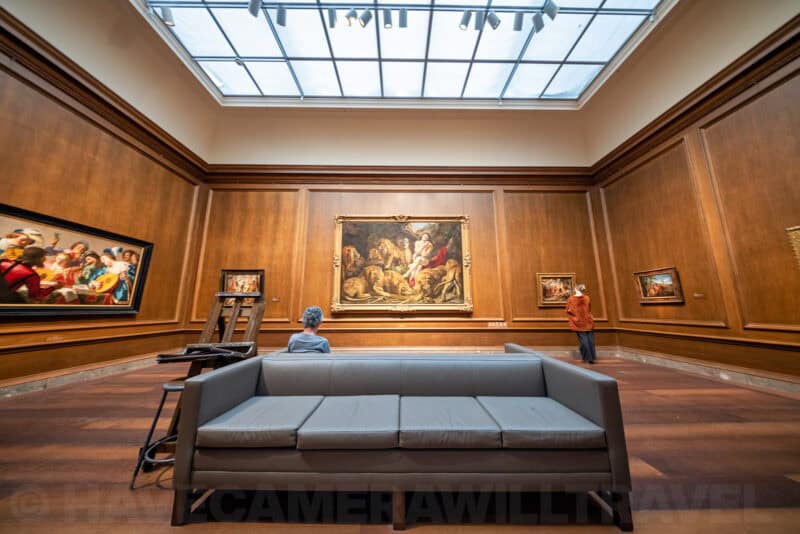 Sample image shot with a Laowa 10mm f2.8 ultra-wide-angle lens on a Nikon Z8. National Gallery of Art Washington DC. Photo by David Coleman - havecamerawilltravel.com