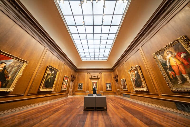 Sample image shot with a Laowa 10mm f2.8 ultra-wide-angle lens on a Nikon Z8. National Gallery of Art Washington DC. Photo by David Coleman - havecamerawilltravel.com