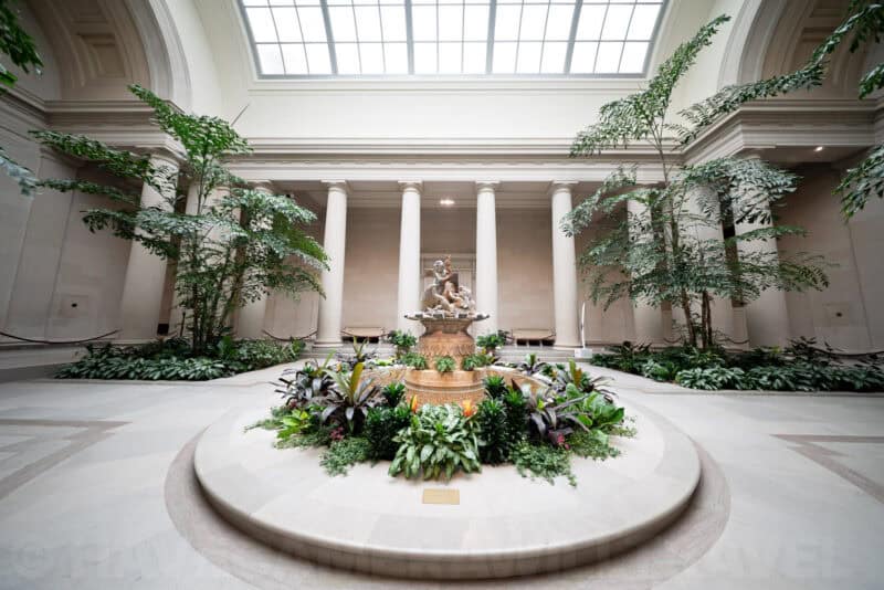 Sample image shot with a Laowa 10mm f2.8 ultra-wide-angle lens on a Nikon Z8. National Gallery of Art Washington DC. Photo by David Coleman - havecamerawilltravel.com