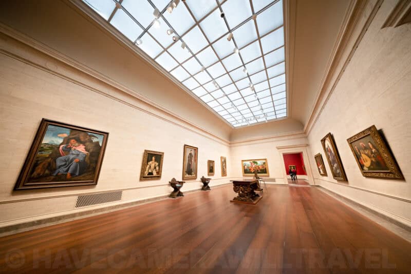 Sample image shot with a Laowa 10mm f2.8 ultra-wide-angle lens on a Nikon Z8. National Gallery of Art Washington DC. Photo by David Coleman - havecamerawilltravel.com