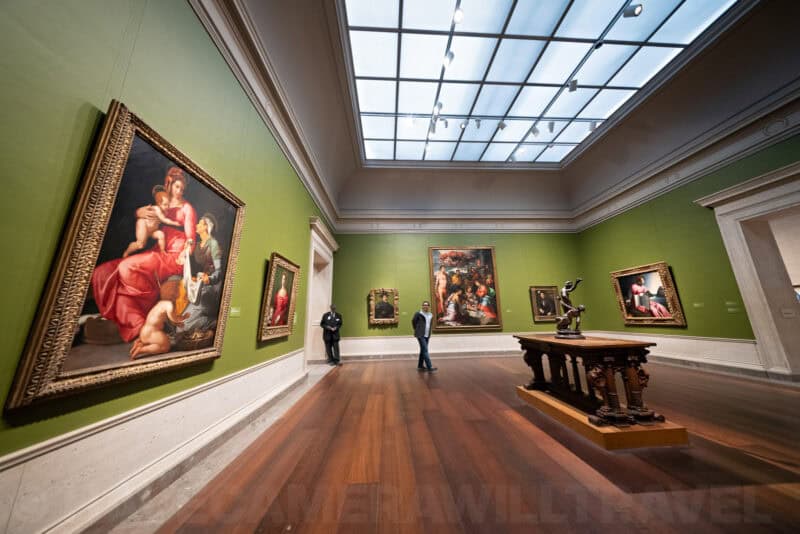 Sample image shot with a Laowa 10mm f2.8 ultra-wide-angle lens on a Nikon Z8. National Gallery of Art Washington DC. Photo by David Coleman - havecamerawilltravel.com