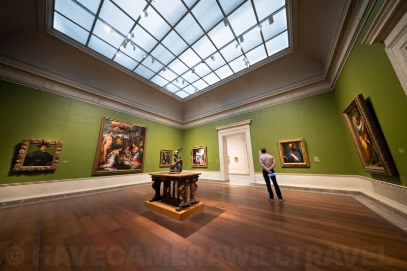 Sample image shot with a Laowa 10mm f2.8 ultra-wide-angle lens on a Nikon Z8. National Gallery of Art Washington DC. Photo by David Coleman - havecamerawilltravel.com
