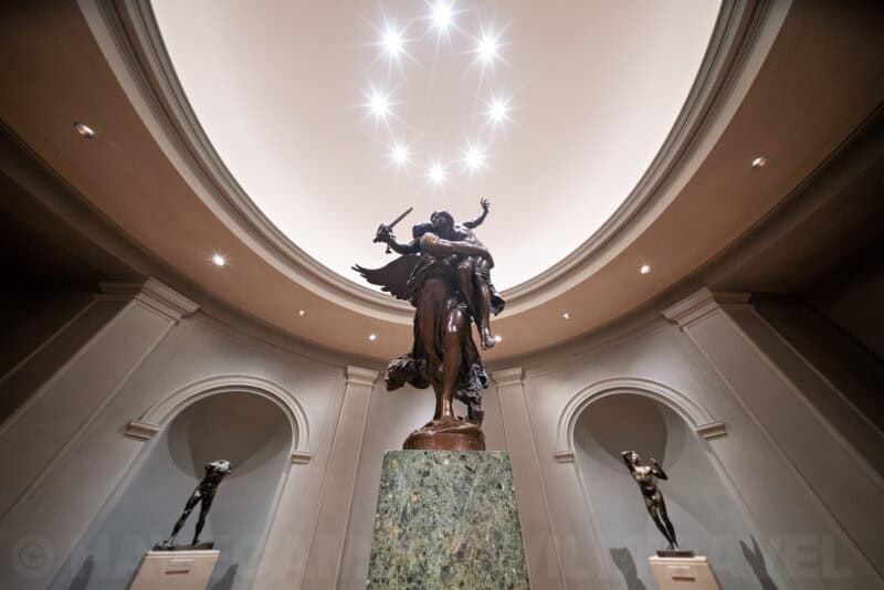 Sample image shot with a Laowa 10mm f2.8 ultra-wide-angle lens on a Nikon Z8. National Gallery of Art Washington DC. Photo by David Coleman - havecamerawilltravel.com