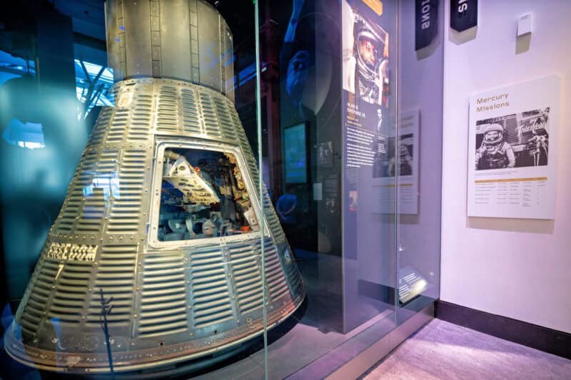Smithsonian National Museum of Air and Space on National Mall Washington DC. Photo by David Coleman - havecamerawilltravel.com