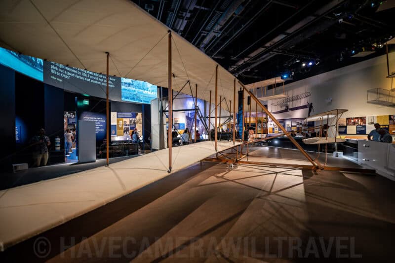 Smithsonian National Museum of Air and Space on National Mall Washington DC. Photo by David Coleman - havecamerawilltravel.com
