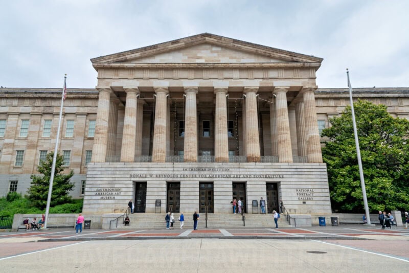 Smithsonian's Donald W. Reynolds Center for American Art and Portraiture in Washington DC. Photo by David Coleman - havecamerawilltravel.com