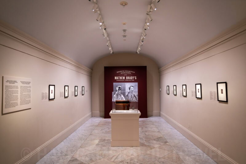 Mathew Brady Civil War Era Portrait Negatives in Meserve Collection at Smithsonian in Washington DC. Photo by David Coleman - havecamerawilltravel.com