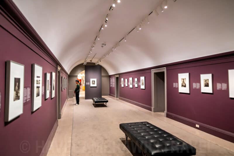 George Hurrell Hollywood Golden Age Portrait Photography Exhibition at Smithsonian National Portrait Gallery in Washington DC. Photo by David Coleman - havecamerawilltravel.com