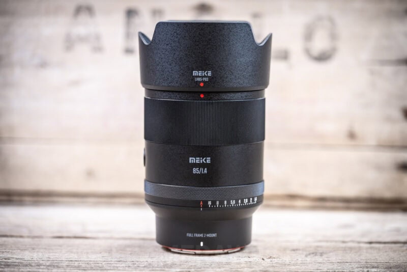 Meike 85mm f1.4 FF STM Z Lens. Photo by David Coleman - havecamerawilltravel.com
