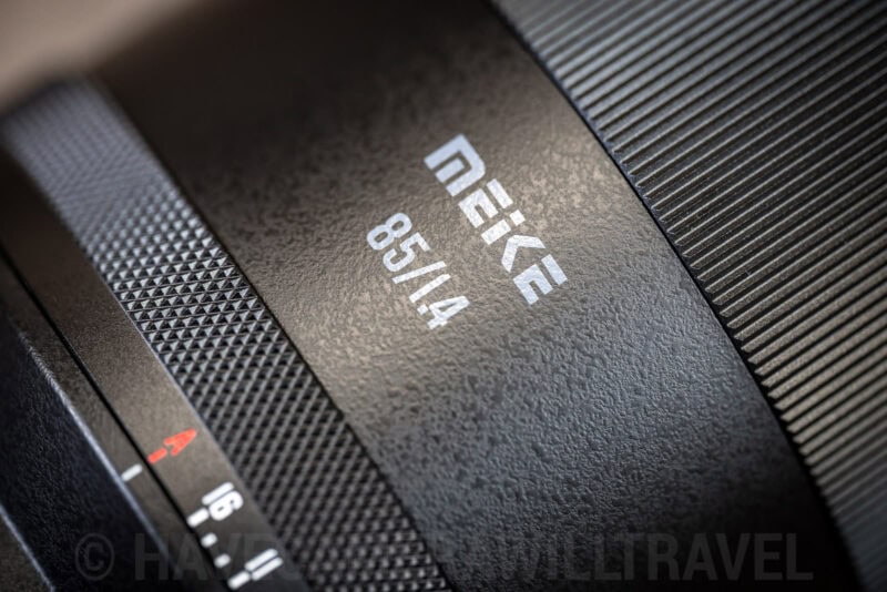 Meike 85mm f1.4 FF STM Z Lens. Photo by David Coleman - havecamerawilltravel.com