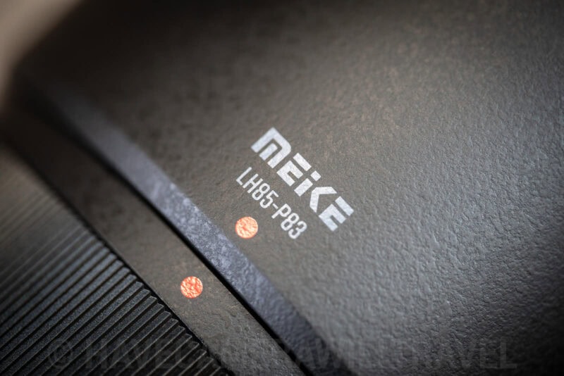 Meike 85mm f1.4 FF STM Z Lens. Photo by David Coleman - havecamerawilltravel.com