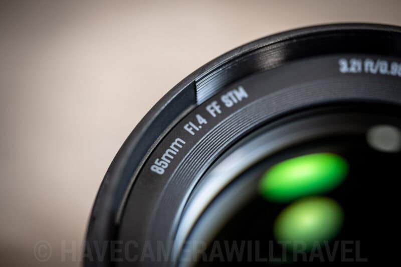 Meike 85mm f1.4 FF STM Z Lens. Photo by David Coleman - havecamerawilltravel.com
