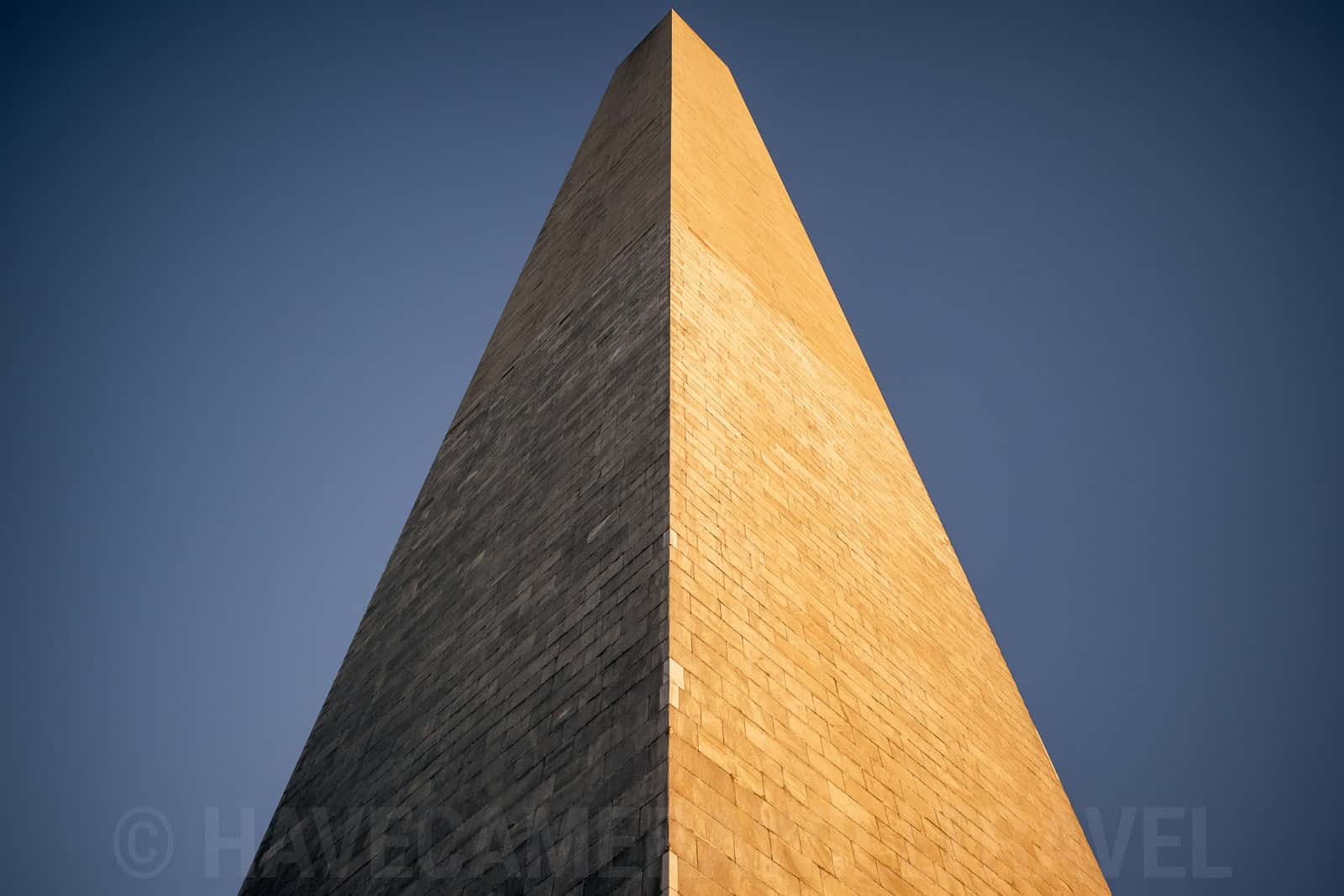 Washington Monument At Sunset Washington DC. Photo by David Coleman - havecamerawilltravel.com