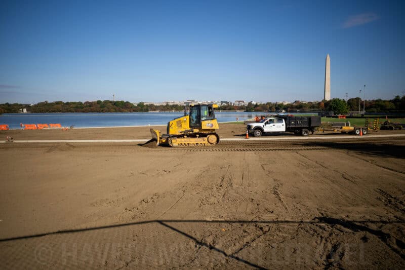 Tidal Basin Seawall Reconstruction Project Washington DC. Photo by David Coleman - havecamerawilltravel.com