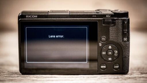 Ricoh GR IV Lens Error. Photo by David Coleman - havecamerawilltravel.com