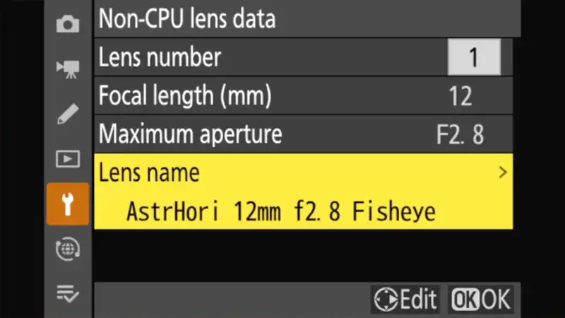 Why Non-CPU Lens Data Matters for Manual Lenses on Nikon Z