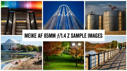 Meike 85mm f1.4 AF Z Sample Images header image
