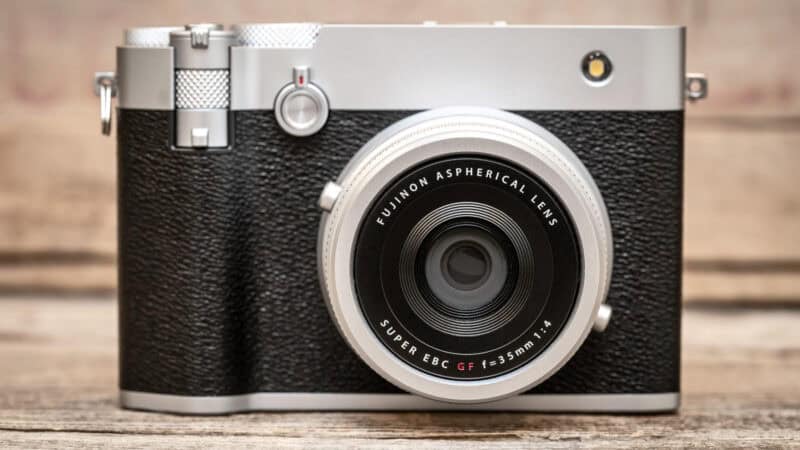 Fujifilm GFX100RF Medium Format Camera. Photo by David Coleman - havecamerawilltravel.com