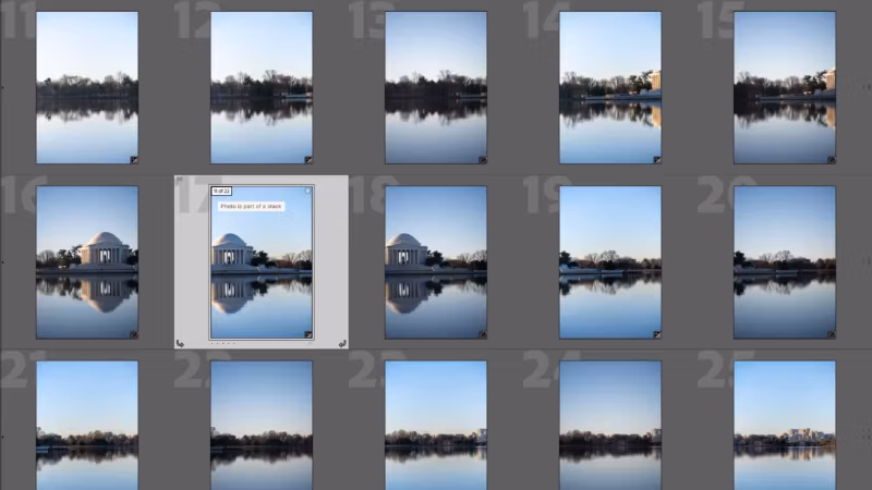 How to Change the Cover Image of a Lightroom Stack
