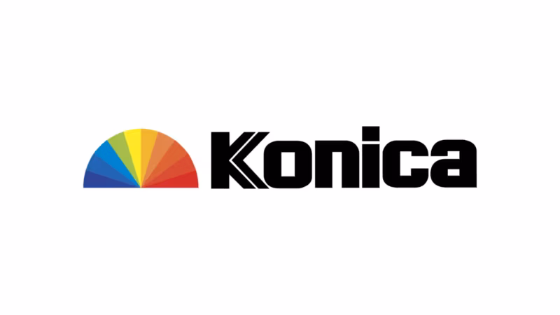 Konica logo header