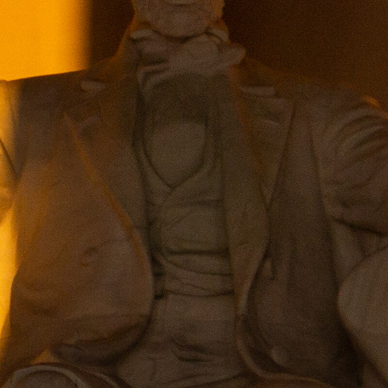 100% crop (center) of a Sony a6000 RAW image before DxO PureRAW processing