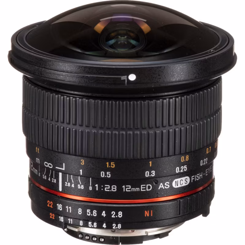 samyang 12mm f2.8 fisheye lens