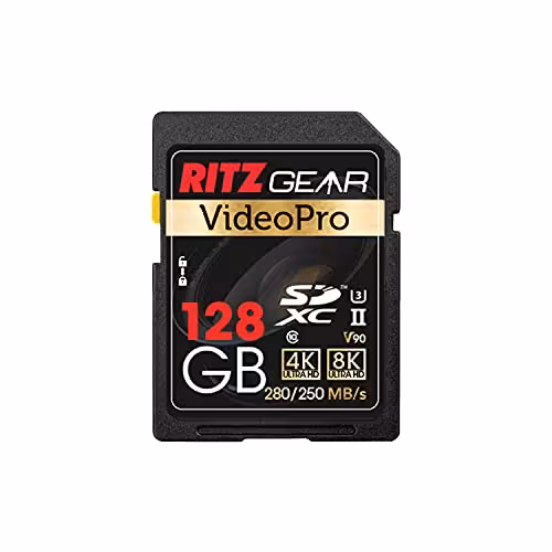 RITZ Gear VideoPro V90 UHS-II SDXC (128GB)