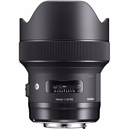 Sigma 14mm F/1.8 Art DG HSM Lens (for Nikon Cameras)